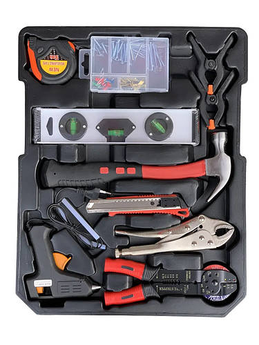 Большой набор инструментов и ключей Swiss Kraft 409 предметов в ...