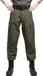 Штани армійські польові пошиття ACU колір олива бавовна 100% Rip-stop Mil-Tec Німеччина