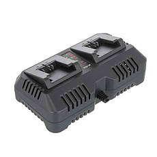 Пристрій зарядний для акумуляторів Li-ion 20 В, струм заряду 4.0+4.0 А, INTERTOOL WT-0346, фото 4