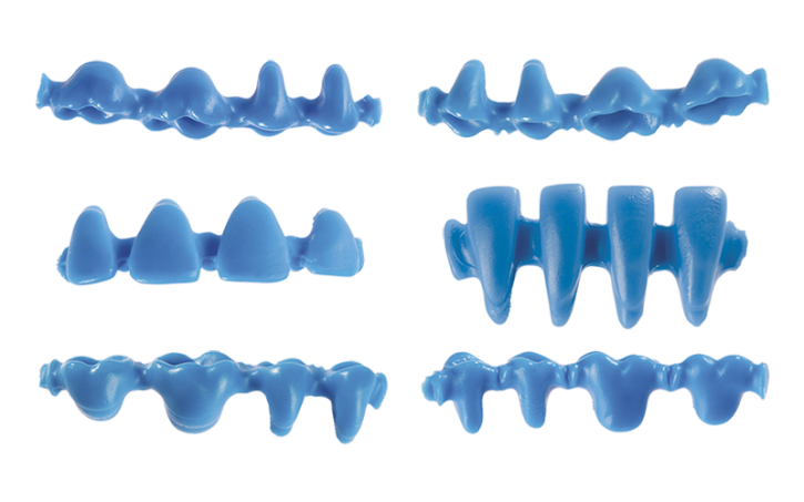 Віскові проміжки, сині, 6 x 25 штук, Yeti Dental (Німеччина), фото 1
