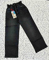 Чорні джинси для дівчаток, р. 9-10