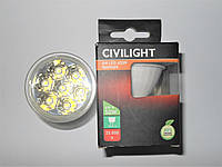 Світлодіодна лампа 6W LED JCDR Spotlight /CIVILIGHT/