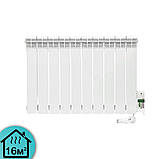 Електрорадіатор ELECTRO.10S, стандарт 500/96 (168Вт) програматор 950Вт, фото 2