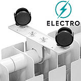 Електрорадіатор ELECTRO.12W, стандарт 500/96 (168Вт) Wi-Fi 1300Вт, фото 4