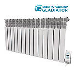 Електрорадіатор Gladiator 14T (14 секцій), стандарт 500/80 программатор 1,3кВт, фото 2