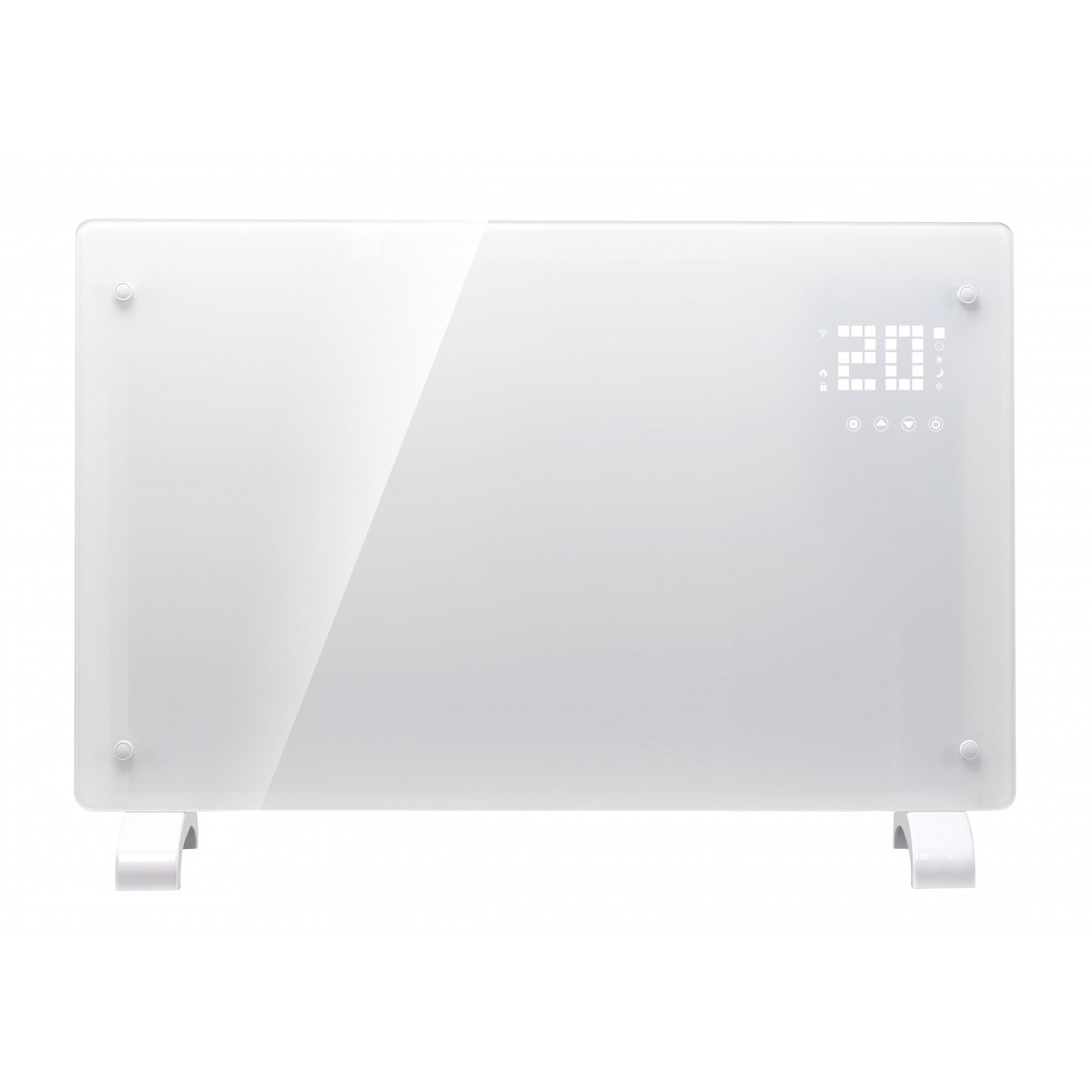 Електричний нагрівач Volt Termoglass Pro 2000W Smart White (конвектор)