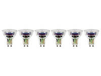 Набор 6 шт LED лампочек, лампочка GU10 5,5 Вт, 350 Лм, Livarno Home, лампа