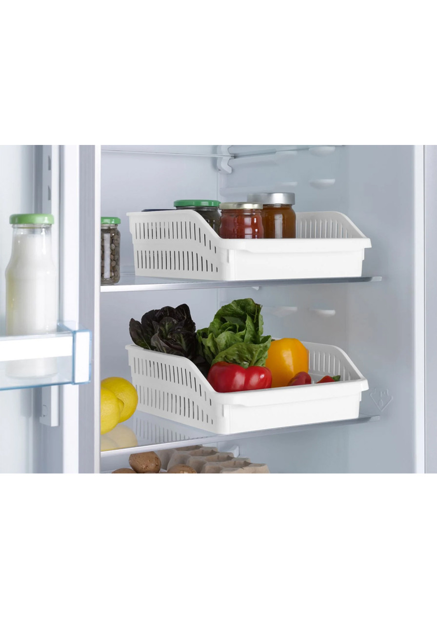 Кухонні кошики для зберігання 2 шт ERNESTO, контейнер у холодильник/органайзер/скринька для зберігання, фото 1