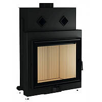 Повітряна камінна топка 76x62 (ребристий шамот)