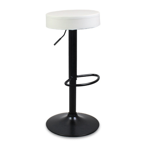 Барний стілець Just Sit Imago Porto до 100 кілограмів. Білий барний стілець