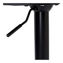 Барний стілець Just Sit Imago Porto до 100 кілограмів. Білий барний стілець, фото 4