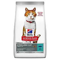 Сухой корм для стерилизованных кошек Hills Science Plan Young Adult Sterilised Cat 300 гр (тунец)