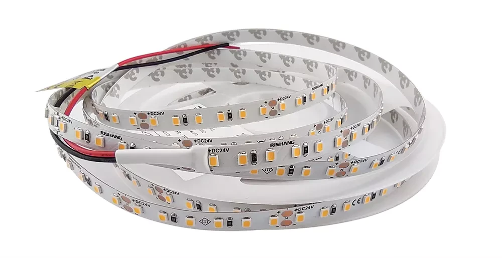 Світлодіодна стрічка RISHANG, smd2835, 24V, 120 led/m, 8.6W, 97Lm, IP33, червоний, RN08C0TC-B (10726), фото 1