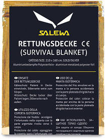 Рятувальна ковдра Salewa Rescue Blanket, термозахисна ізотермічна, 210x160 см, 40 г