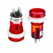 Панельний сигнальний індикатор XD15-1, 220V (червоний)