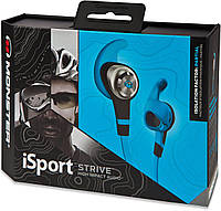 Навушники Monster iSport Strive In-Ear Headphones ControlTalk Universal Strive Blue