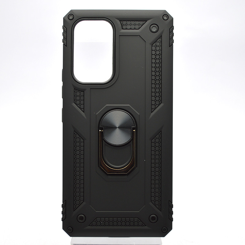 Чохол протиударний броньований Armor Case Antishock з кільцем Samsung A536 Galaxy A53 Чорний, фото 1