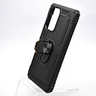 Чохол протиударний броньований Armor Case Antishock з кільцем Samsung A536 Galaxy A53 Чорний, фото 4