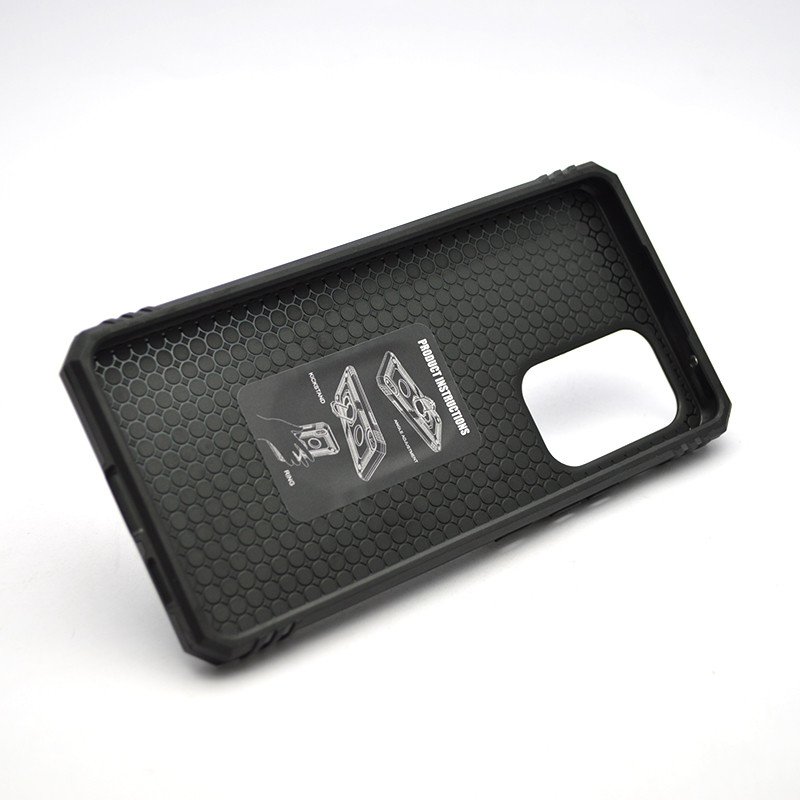 Чохол протиударний броньований Armor Case Antishock з кільцем Samsung A536 Galaxy A53 Чорний, фото 4