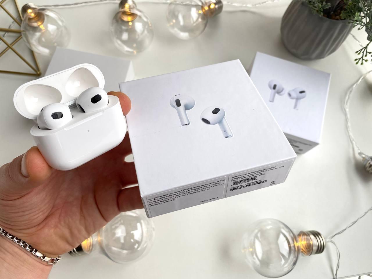 Беспроводные наушники Apple AirPods 3 - го поколения. Airpods 3 ...