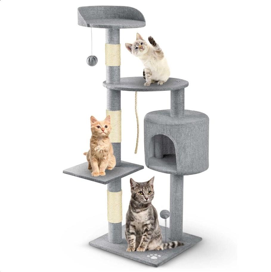 Кігтя для котів 111 см Pethaus сірий PH-005 / RL2065A, фото 1