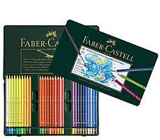 Набір акварельних олівців Faber - Castell Albrecht Дюрера 60 кольорів в металевій коробці, 117560