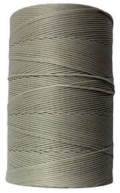 Нитка універсальна плоска вощена для ручного шиття підошви, взуття, шкіри Coats 1,0мм 500м. Сіро-бежевий 720WY