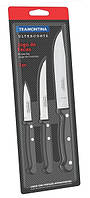 Набор ножей 3 предмета TRAMONTINA ULTRACORTE блістер 23899/051