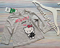 Серый реглан из Hello Kitty Disney р. 12 мес