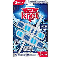 Туалетний блок для унітазу KRET Marine Fresh 2 х 40г (5900931029253)