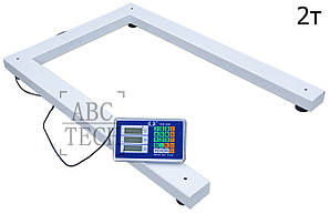 Паллетні ваги для біг бігів ПВ-1 Ваги платформні для біг бегів до 2 тонн