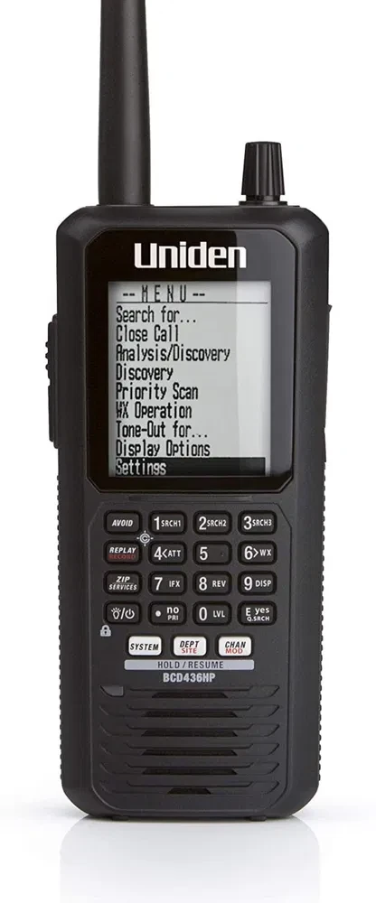 Скануючий приймач / Радіосканер Uniden Bearcat BCD436HP з ліцензією DMR