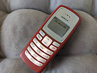 Мобильный телефон Nokia 2100 б/у оригинал в новом корпусе красный!!!