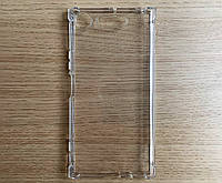 Sony Xperia XZ1 чехол (бампер, накладка) силиконовый, прозрачный