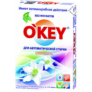 0,4кг/Пральний порошок "O'KEY" Universal автомат 1/10