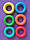 Еспандер-кільцо, кістевий, середній навантаження, he 9 см, колір різн., фото 2