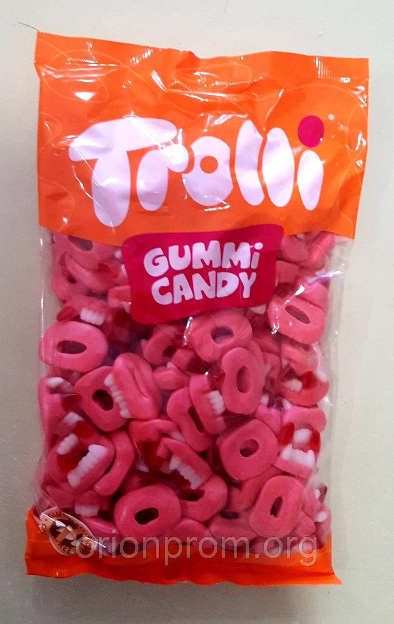 Цукерки мармелад Trolli Щелепи 1 кг