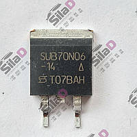 Транзистор SUB70N06-14 Vishay корпус TO263