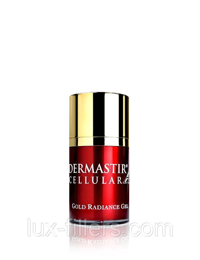 Регенерувальний гель із частинками 24-каратного золота Dermastir Cellular Gold Radiance Gel 35 мл