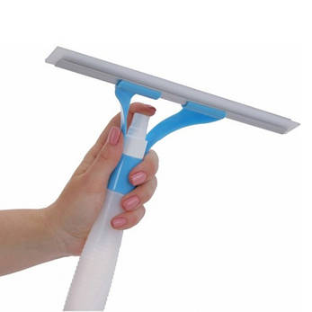 Щітка для миття вікон Economix Cleaning з пульверизатором (водозгін, стяжка) BF, фото 4