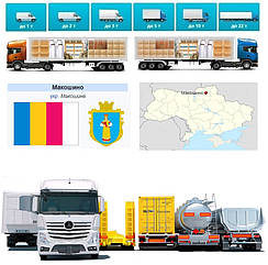 Вантажоперевезення із Макошине в Макошине