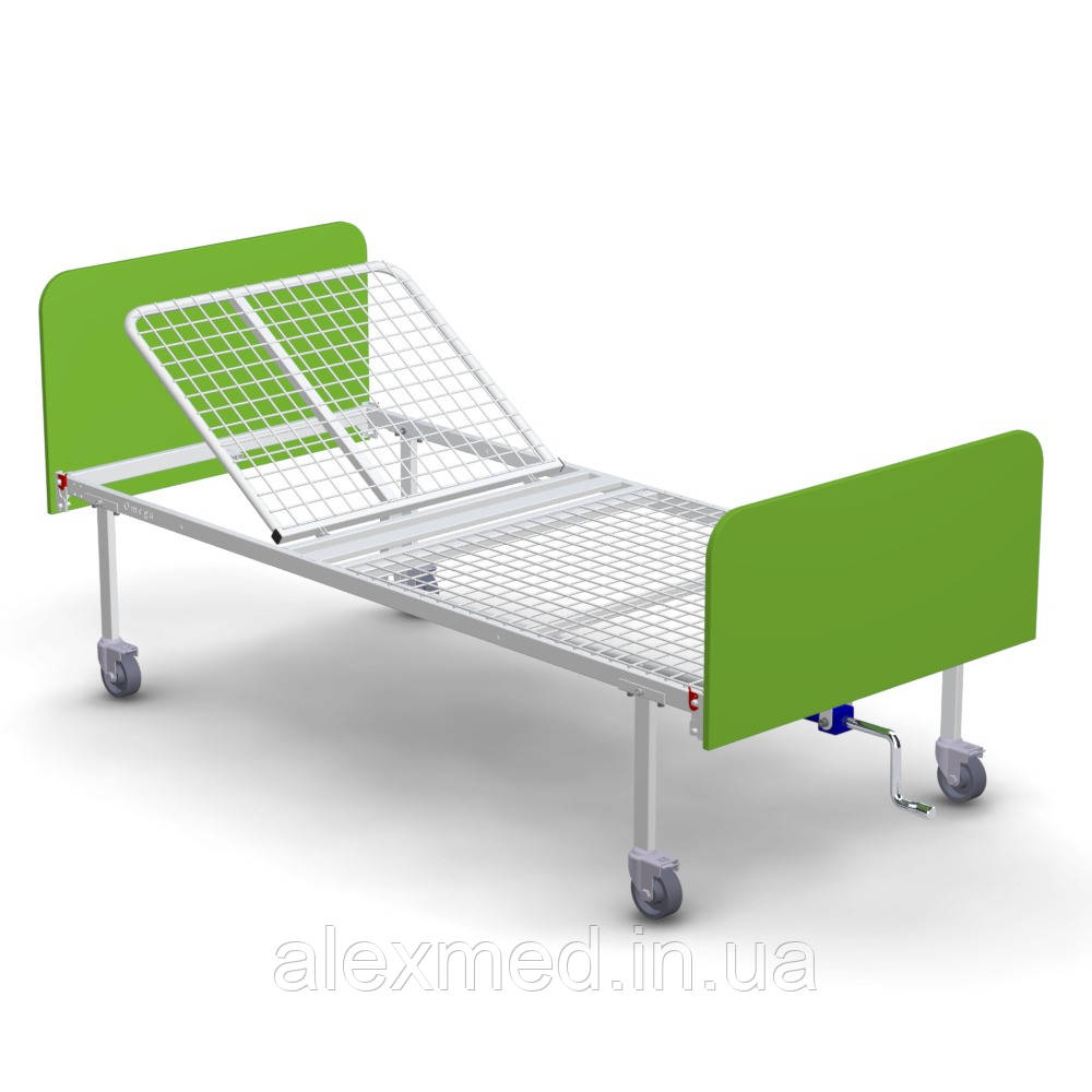 Ліжко КФМ-2nb-3 basic медичне функціональне 2-секційне