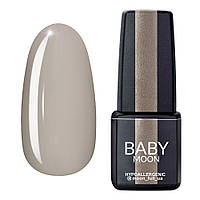 Гель лак Baby Moon Midnight Gel polish № 004 серовато-бежевый 6 мл