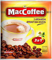 Кофейный напиток MacCoffee 3в1 Французская Ваниль 20 стиков