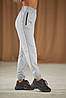 Спортивний костюм жіночий Adidas сірого кольору. Комплект худі штани Адідас весняний осінній стильний, фото 4