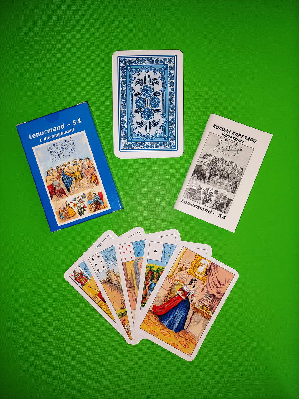 Карты Таро Марии Ленорман - 54 Lenormand - 54 с инструкцией (ID ...