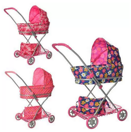 Коляска для ляльки 9325 (3 види)