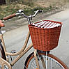 Кошик велосипедний Messina BT-28-1003 коричневий 28", фото 10