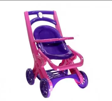 Коляска для ляльок із шезлонгом 0122/02 пластикова