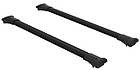 Поперечки на Renault Sandero (2013-2022) Diamond Black. На стандартні рейлінги. Чорні, фото 8